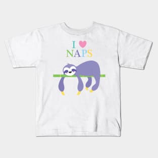 Sleeping sloth Kids T-Shirt